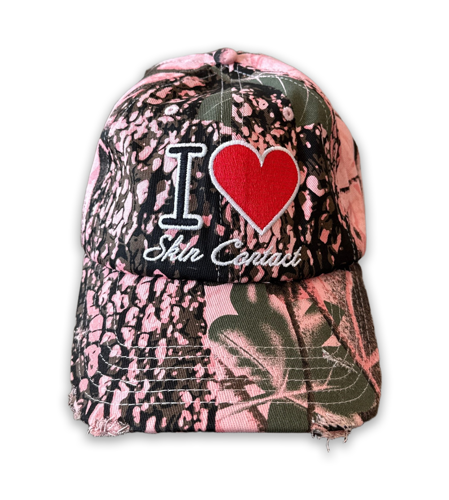 I ‪‪❤︎‬ SKINS CAP (Pink Camo)