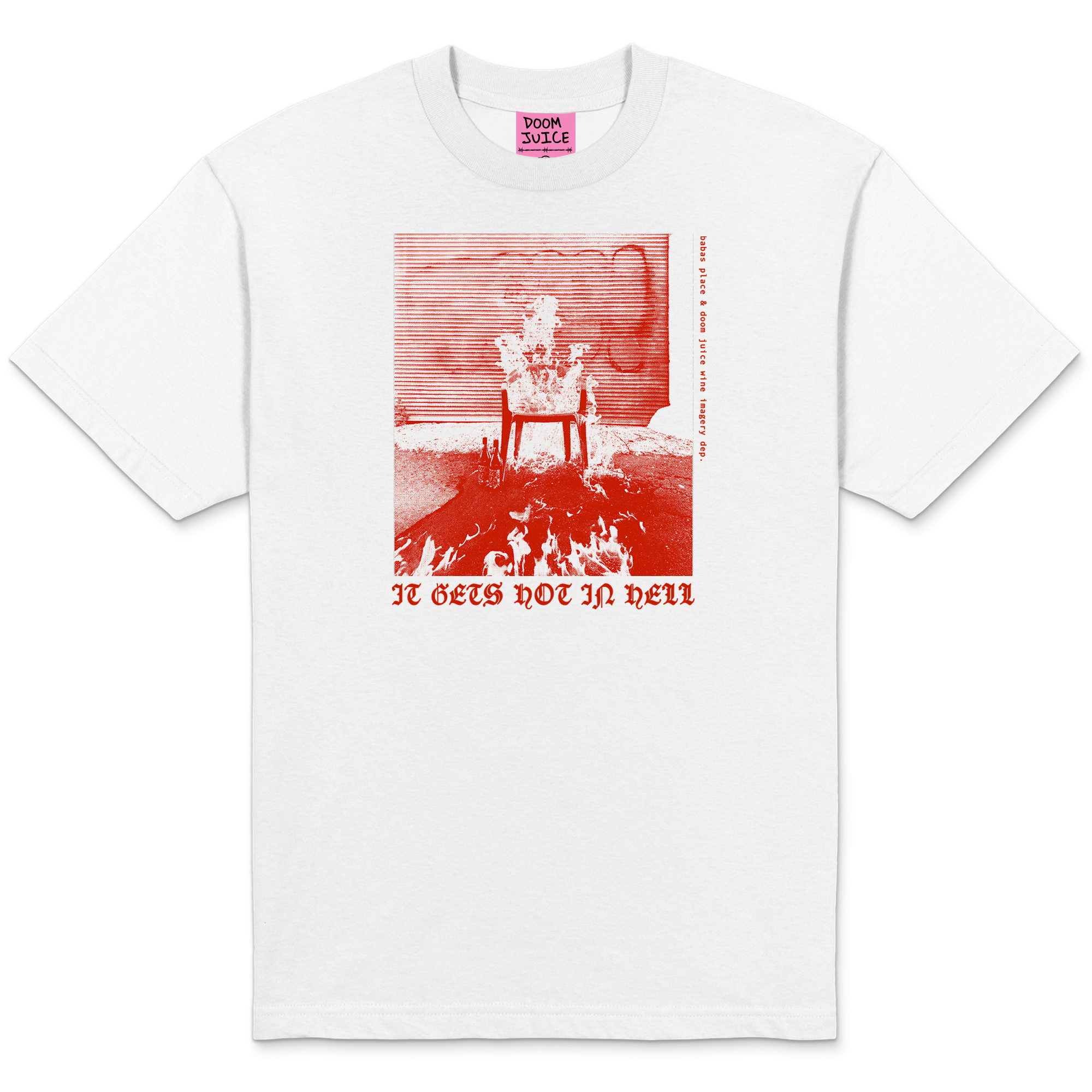 HOT IN HELL TEE - Doom Juice Worldwide